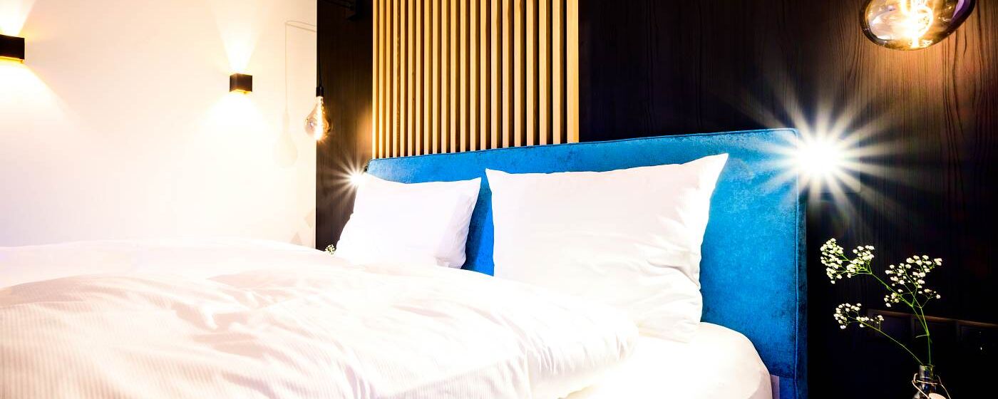 Stylisches 2-Bett-Zimmer "MOON" im Aqua Blu Hotel Bad Füssing