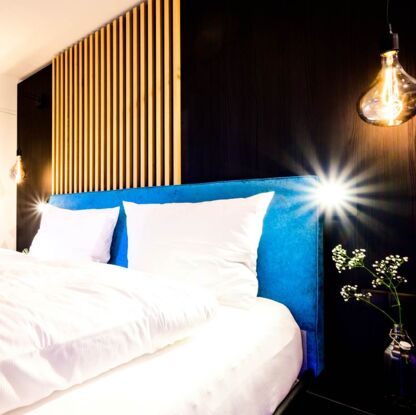 Stylisches 2-Bett-Zimmer "MOON" im Aqua Blu Hotel Bad Füssing